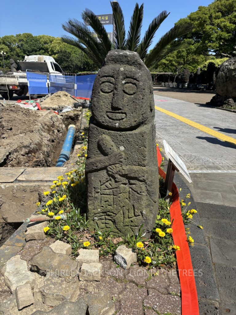 Photo of a human stone statue